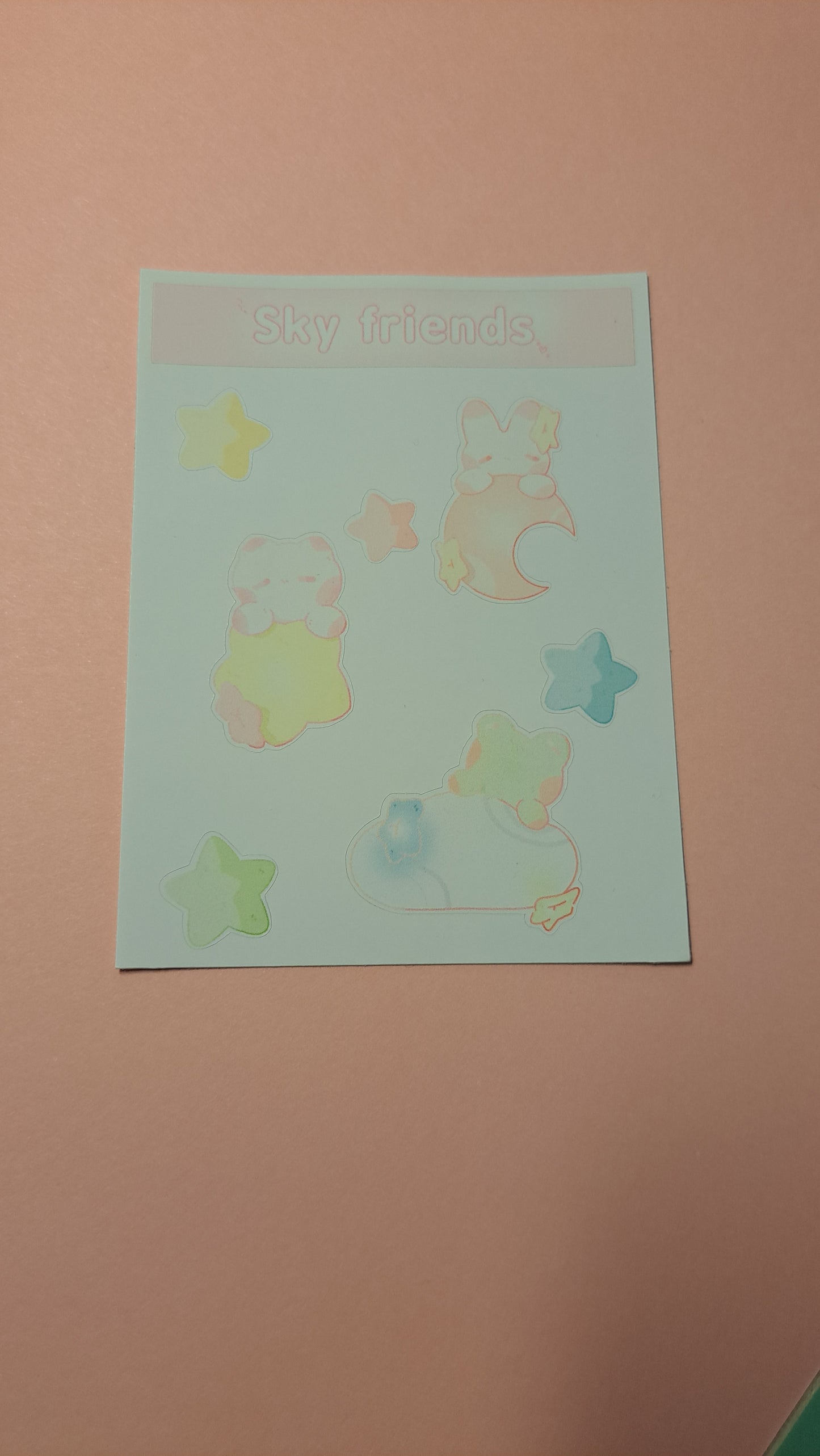 Sky friend's Sticker Sheet